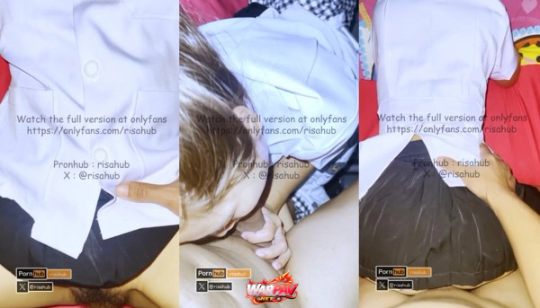 คลิปหลุดโอลี่แฟน risahub น้องริสาเย็ดแตกในคาชุดนิสิตจับควยโม๊คแบบเสียวๆก่อนจับซอยหีเย็ดรัวๆแบบไม่ยั้งจนน้ำแตก