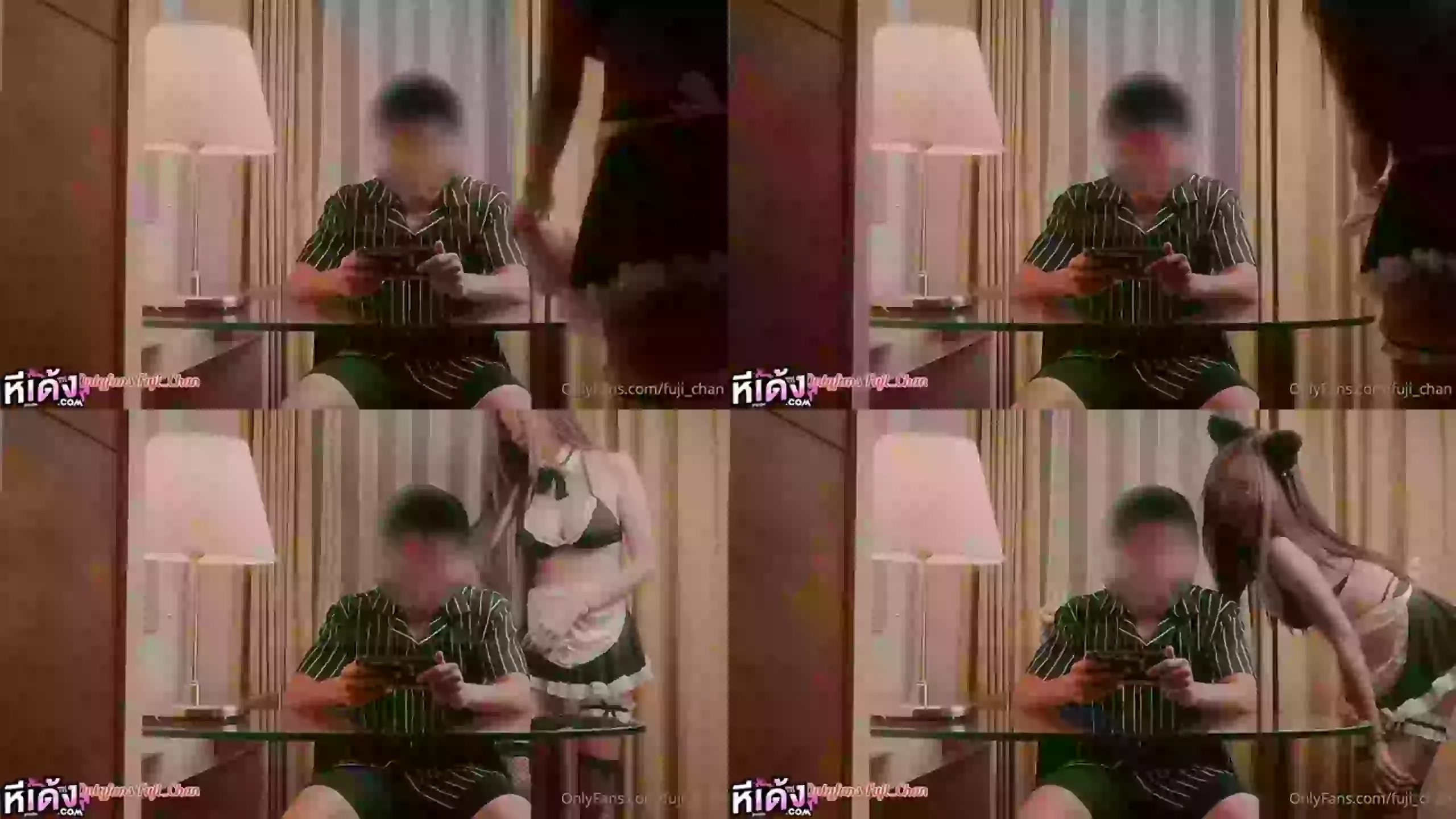 onlyfans fuji_chan น้องฟูจิแต่ตัวยั่วหนุ่มเลยโดนจับอมควย เสร็จแล้วจับเย็ดหีจับซอยหีไม่ยั้ง เย็ดจนน้ำว่าวแตกกระจายเด็ดๆ